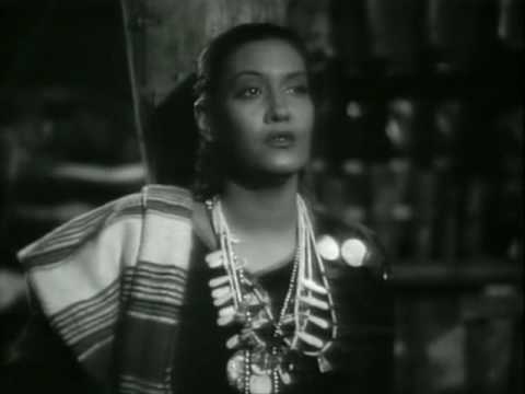 Elvira Ríos como Yakima en 'La diligencia' (1939).